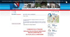 Desktop Screenshot of mairie-huttenheim.fr
